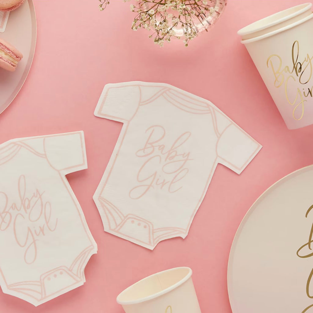 Pink Themed Baby Showers