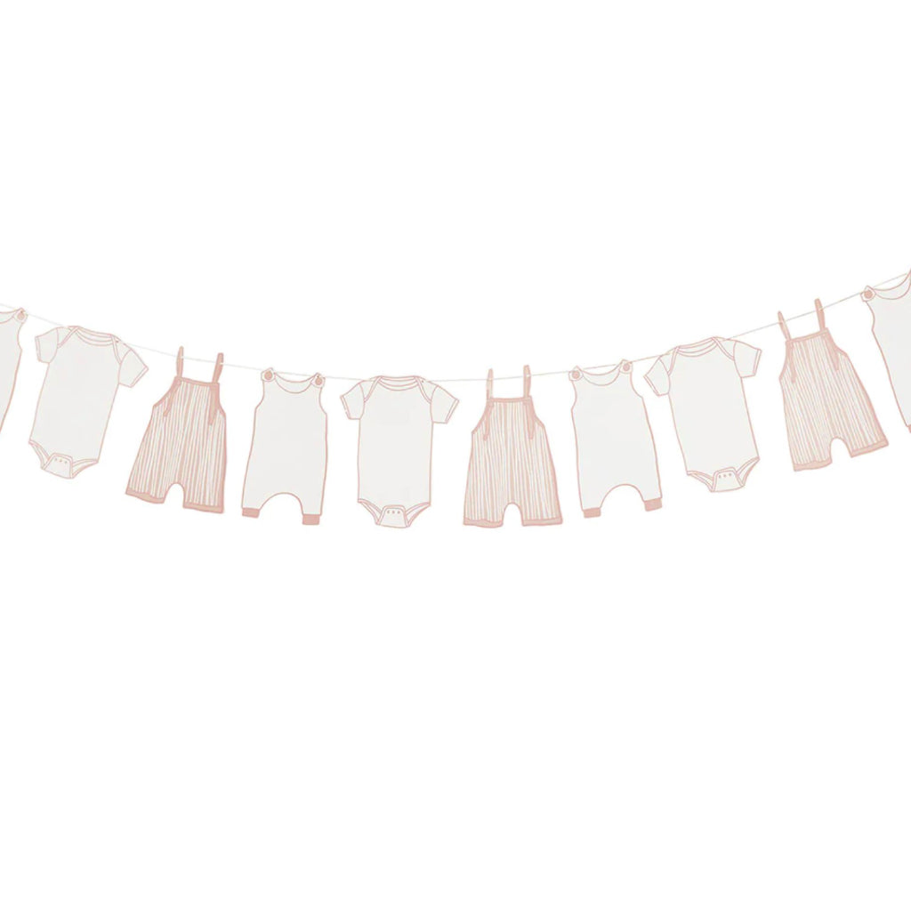 Pink Babygrow Garland