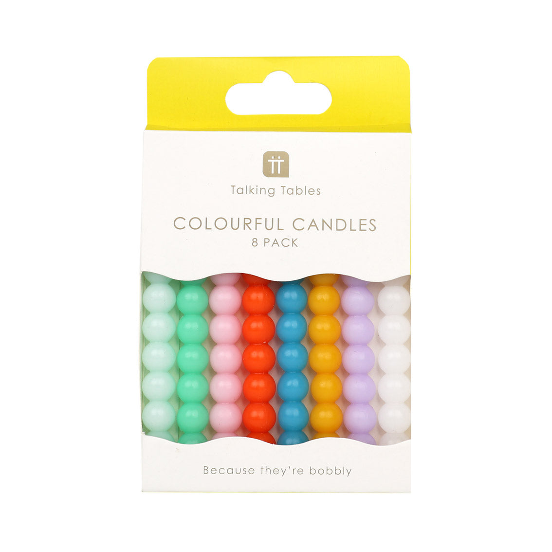 Bobble Birthday Candles x 8