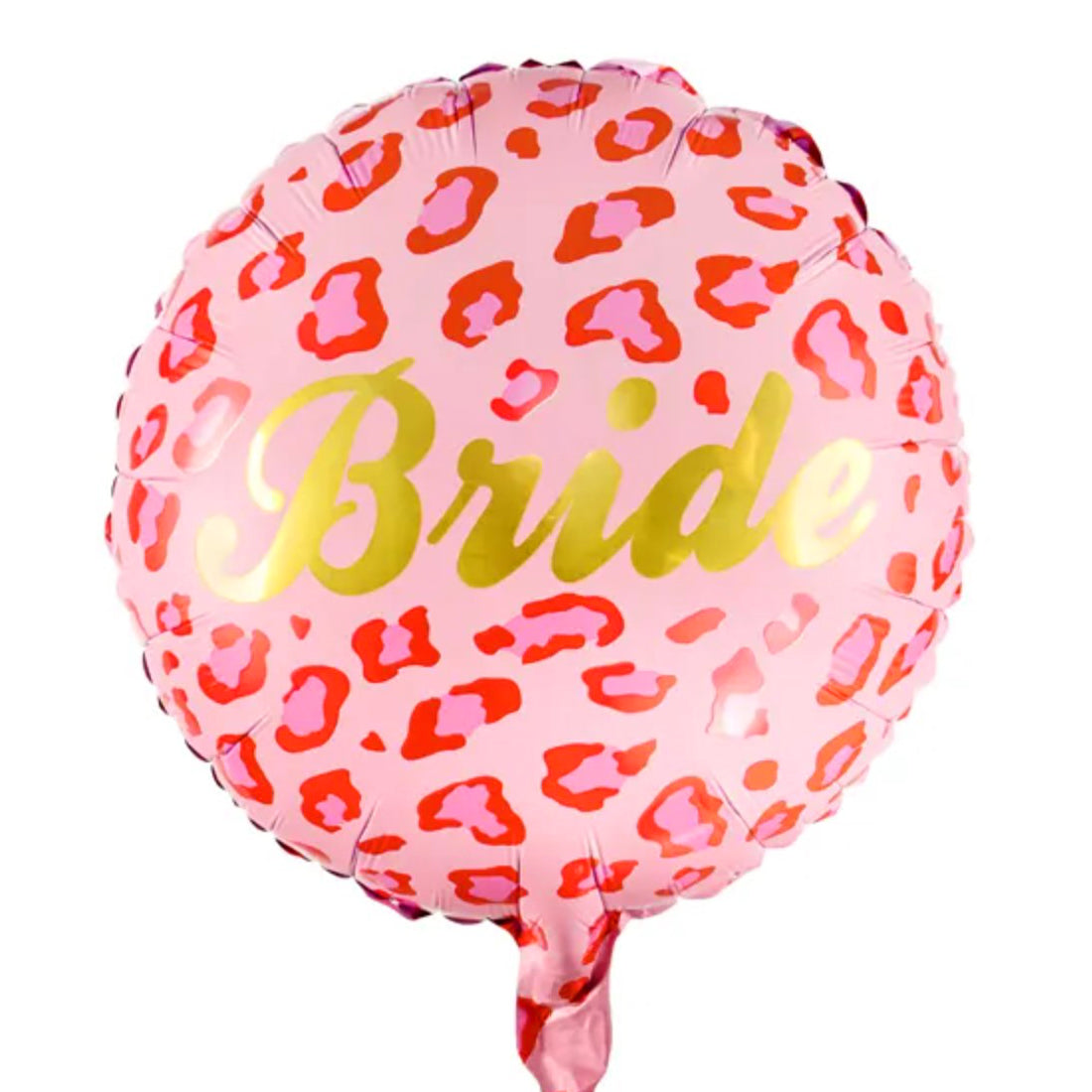 Pink Leopard Bride Balloon