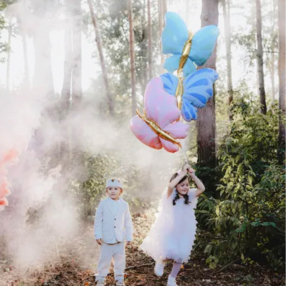 Pink Butterfly Foil Balloon