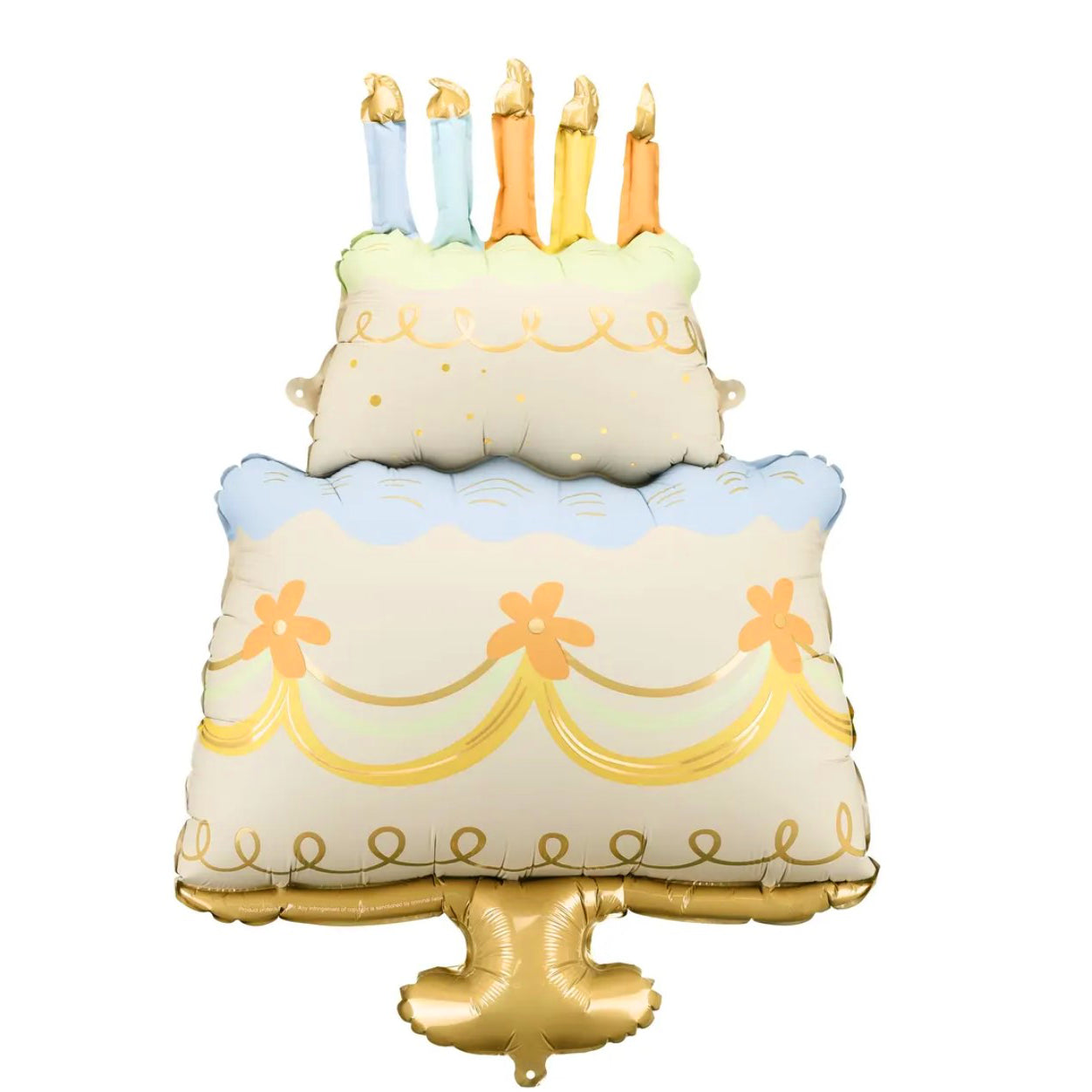 Birthday Cake Foil Balloon