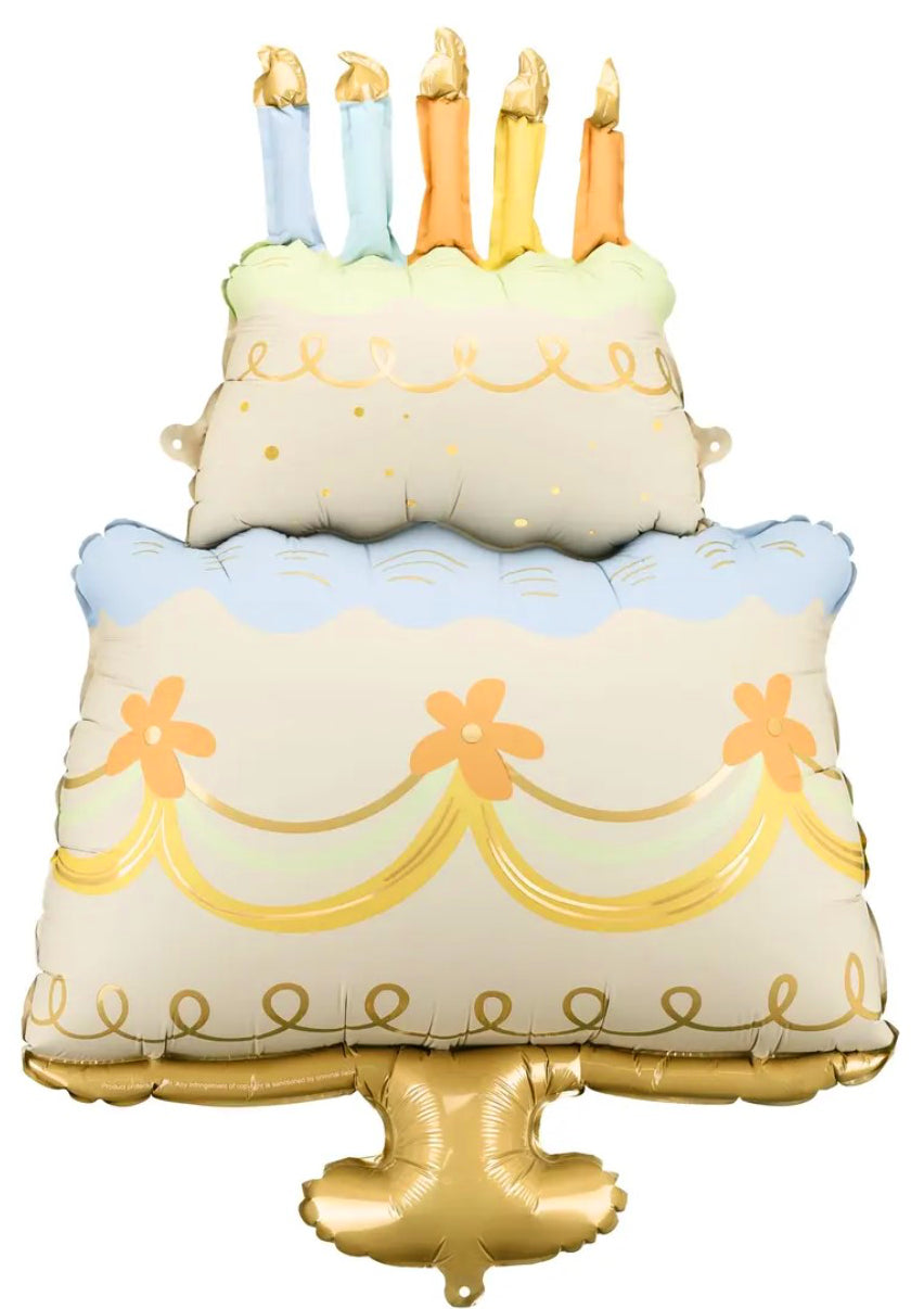 Birthday Cake Foil Balloon