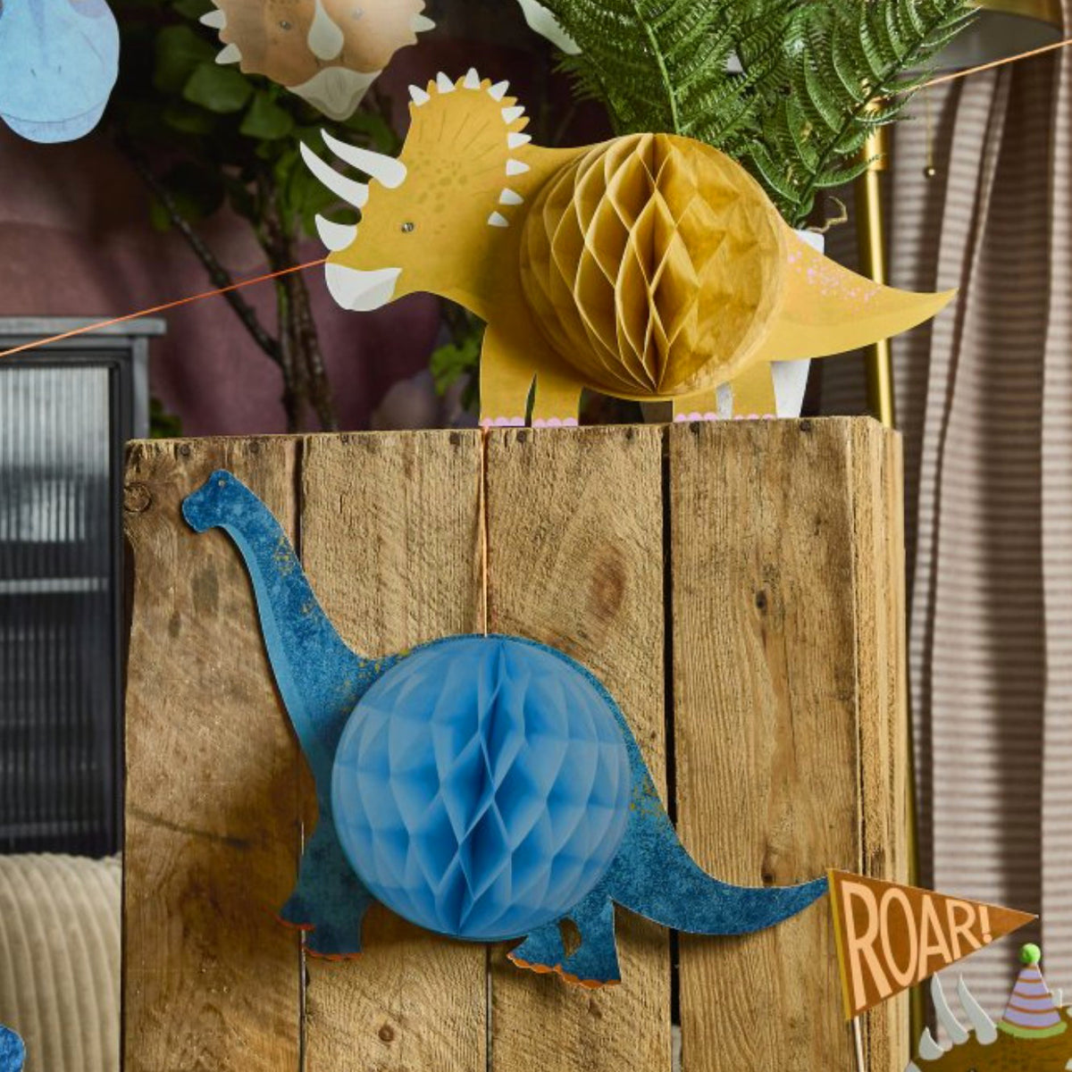 Dinosaur Honeycombs x 2