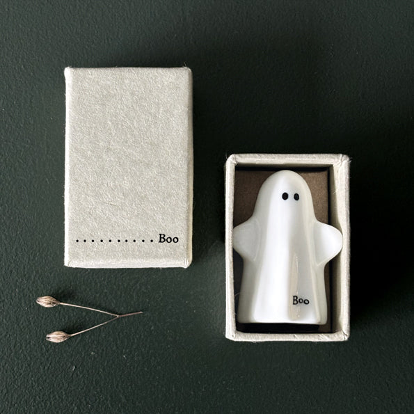 East Of India Porcelain Standing Ghost - Boo