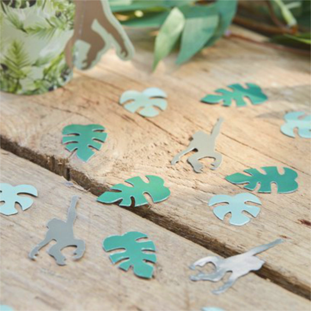 Leaf & Monkey Table Confetti