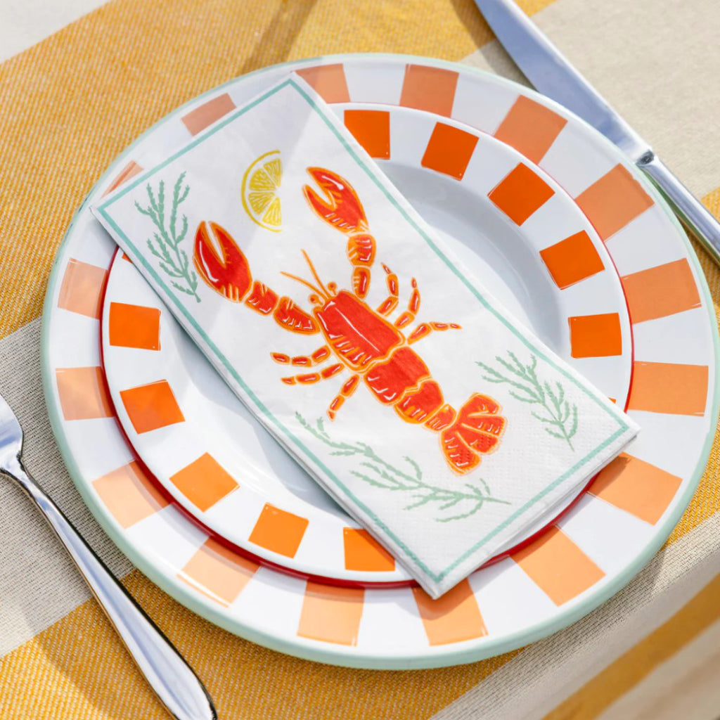 Lobster Paper Napkins x 16