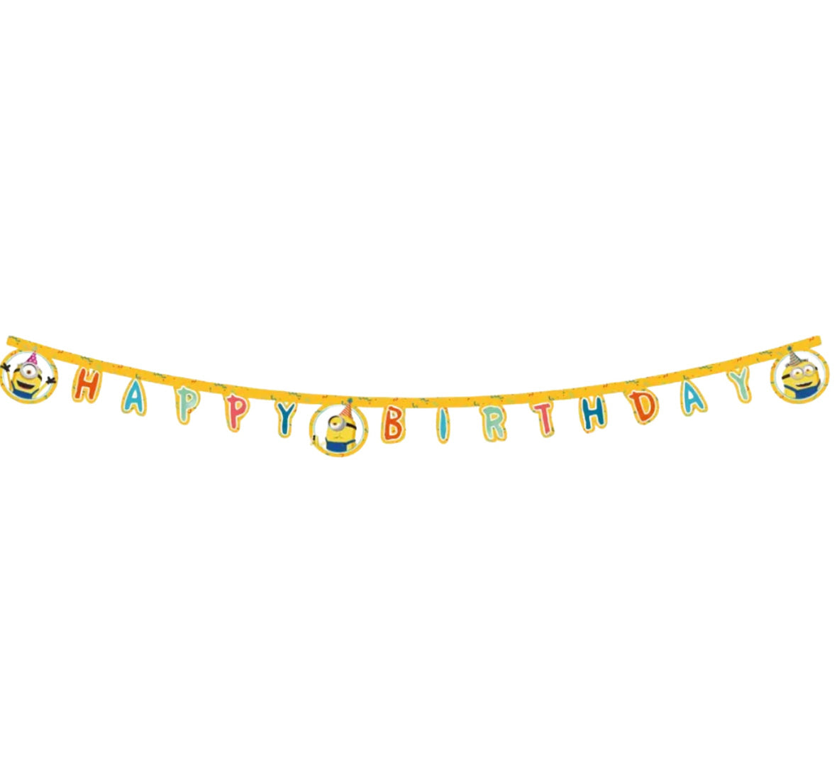 Minions The Rise Of Gru Happy Birthday Banner