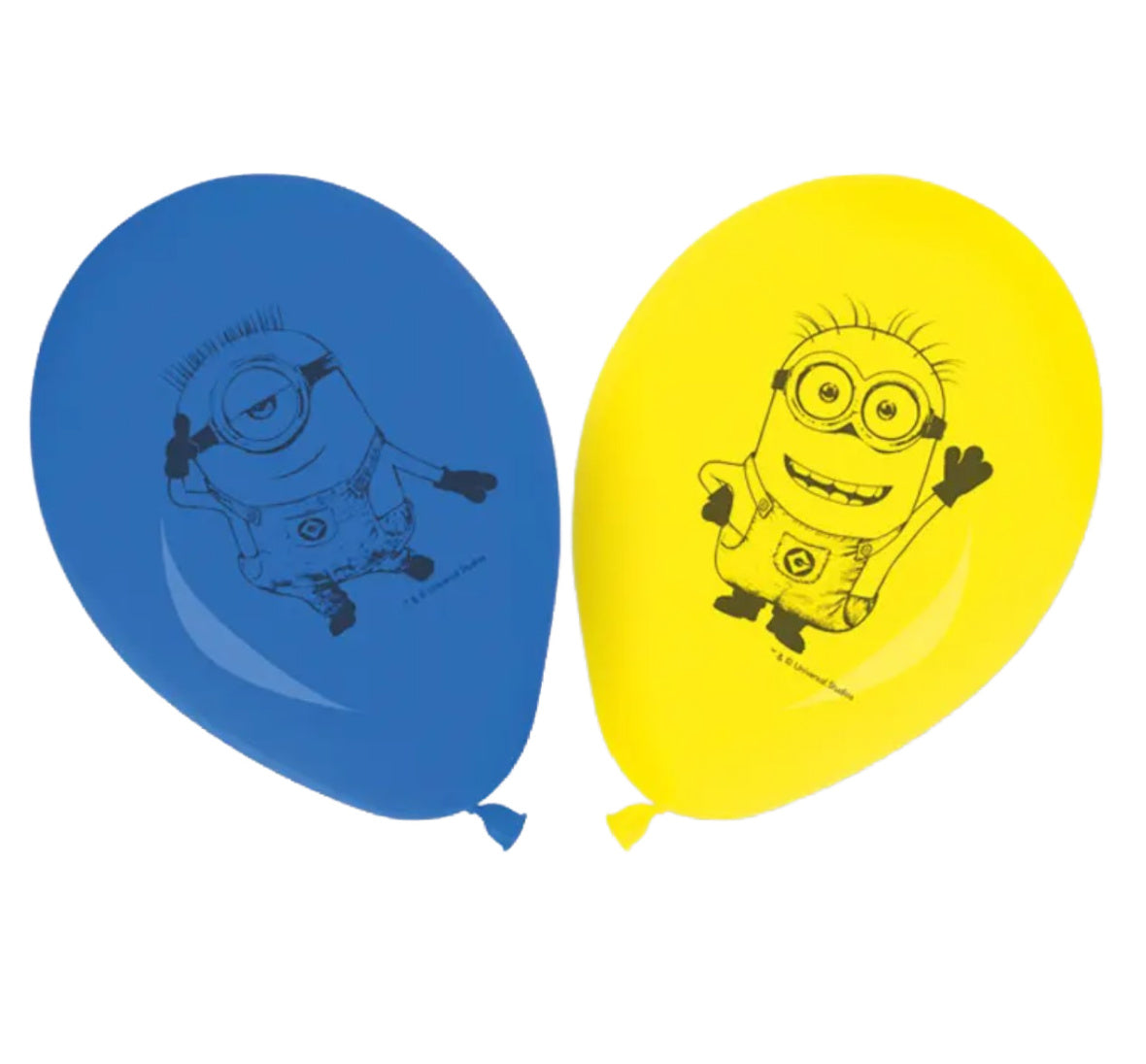 Minions The Rise Of Gru Latex Balloons x 8