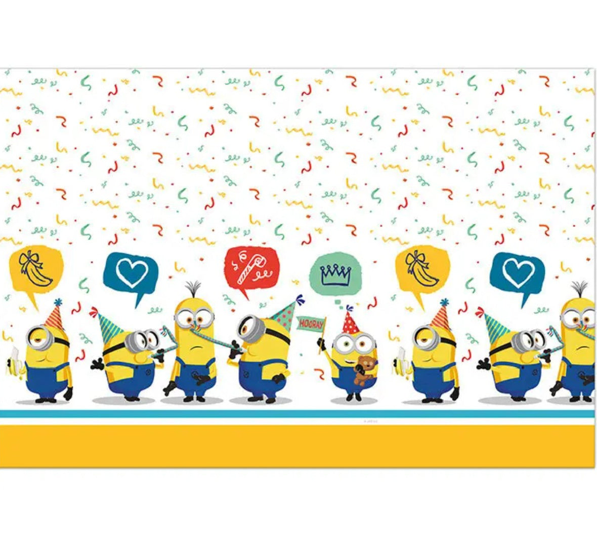 Minions The Rise Of Gru Plastic Table Cover