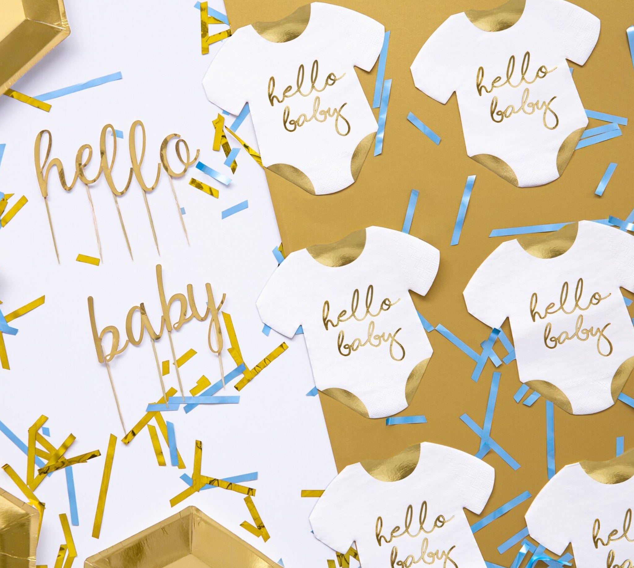 Hello Baby Napkins x 20