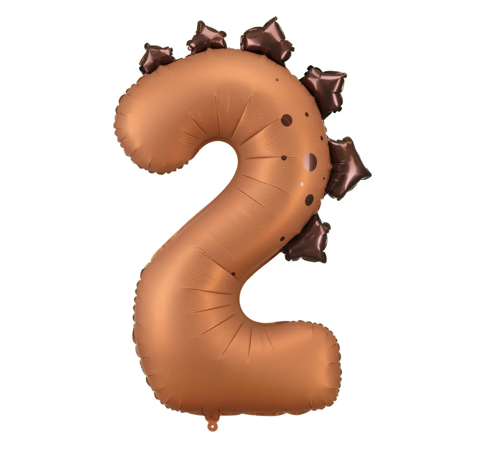 Dinosaur Number 2 Foil Balloon - 36 inch