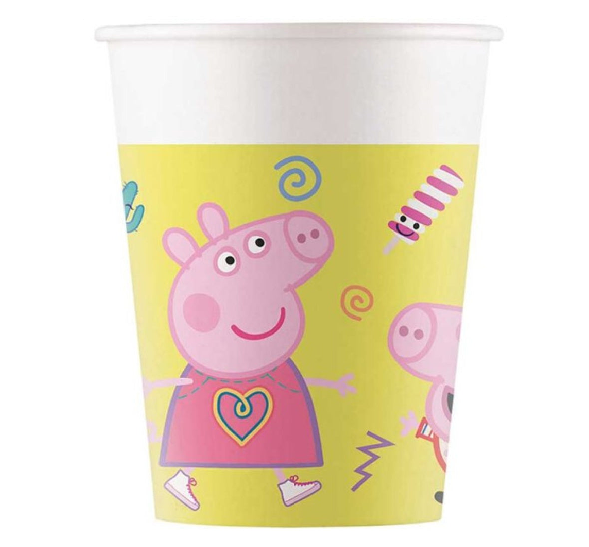 Peppa Pig Party Cups x 8