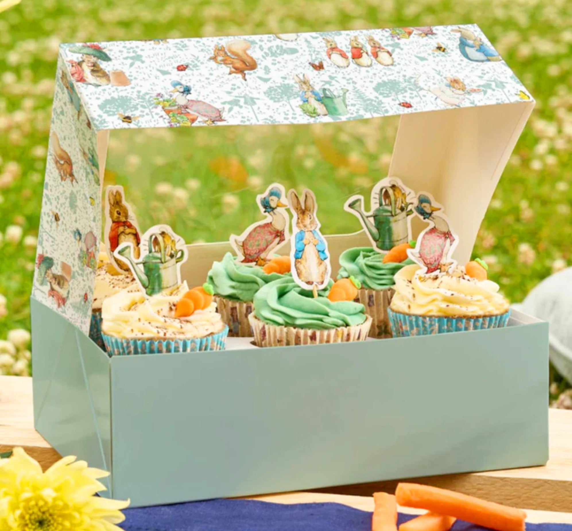 Peter Rabbit Cupcake Toppers x 12
