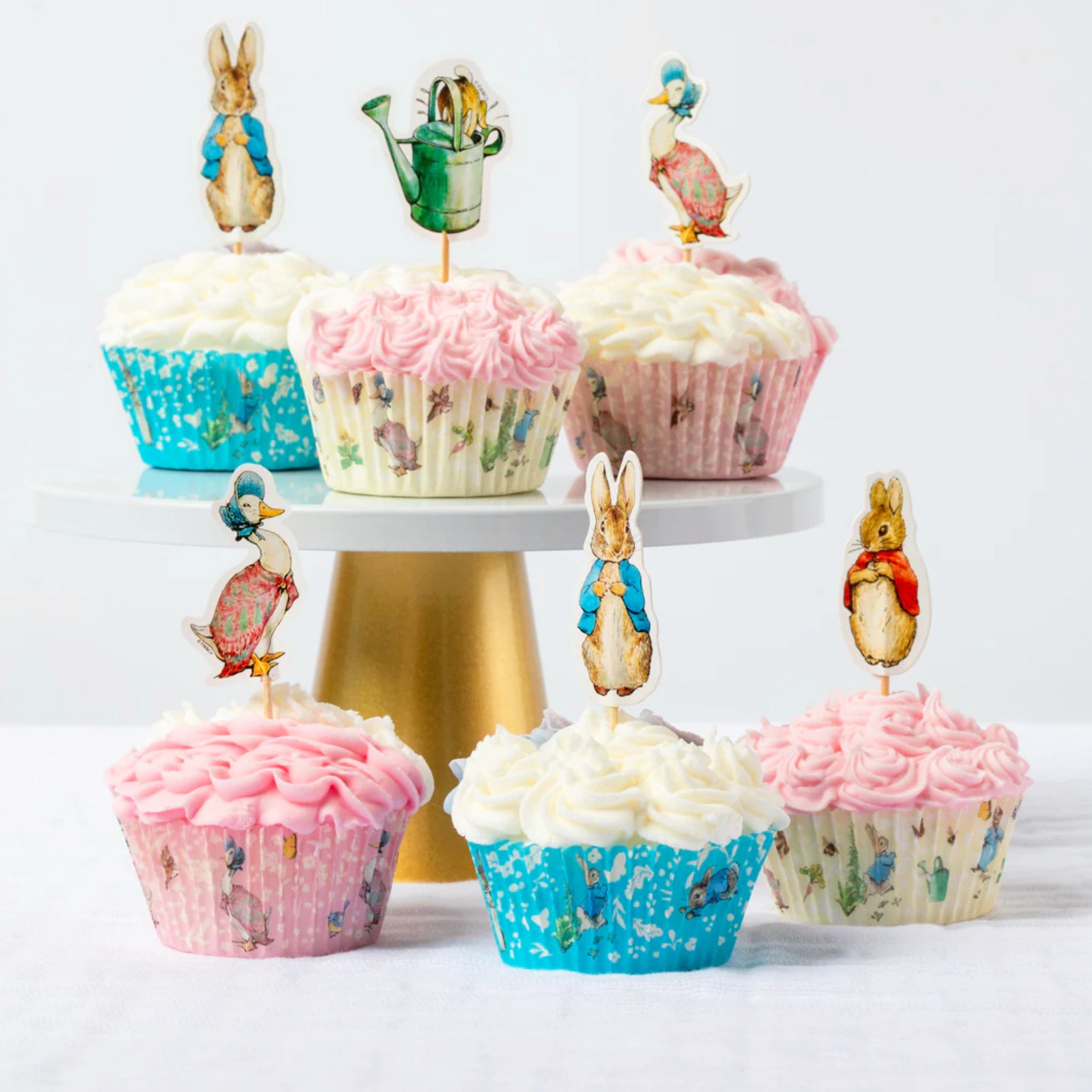 Peter Rabbit Cupcake Toppers x 12