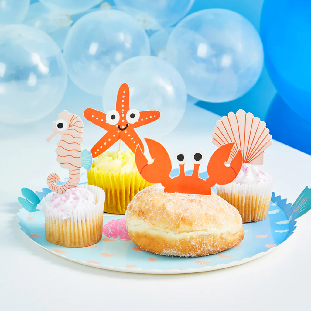 Under The Sea Cupcake Toppers x 12