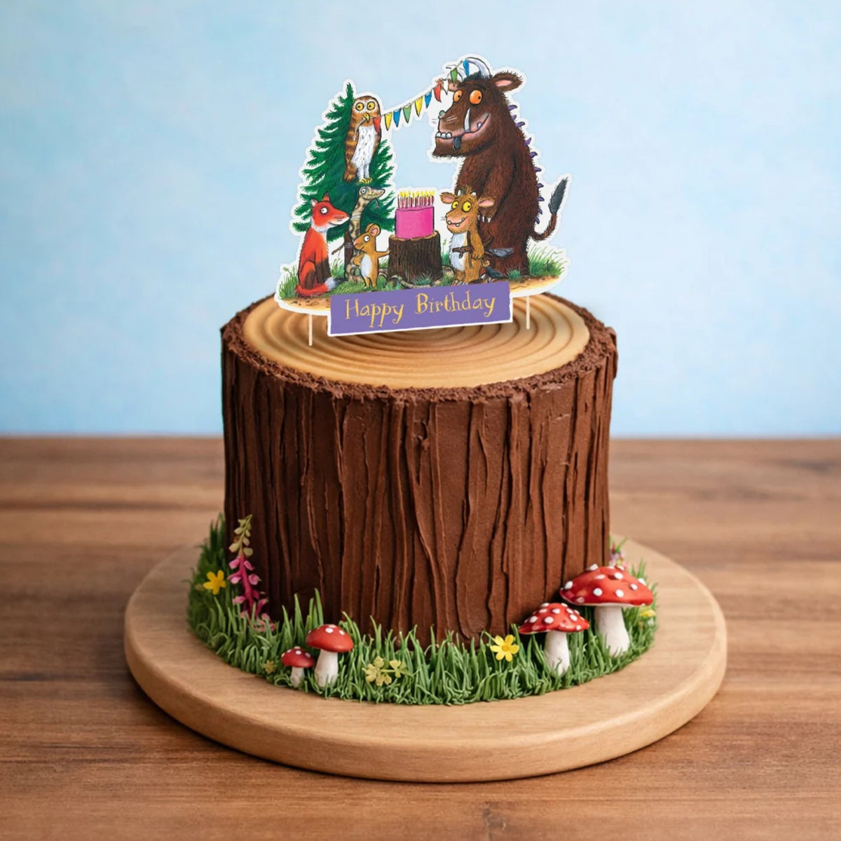 The Gruffalo's Child Happy Birthday Cake Topper