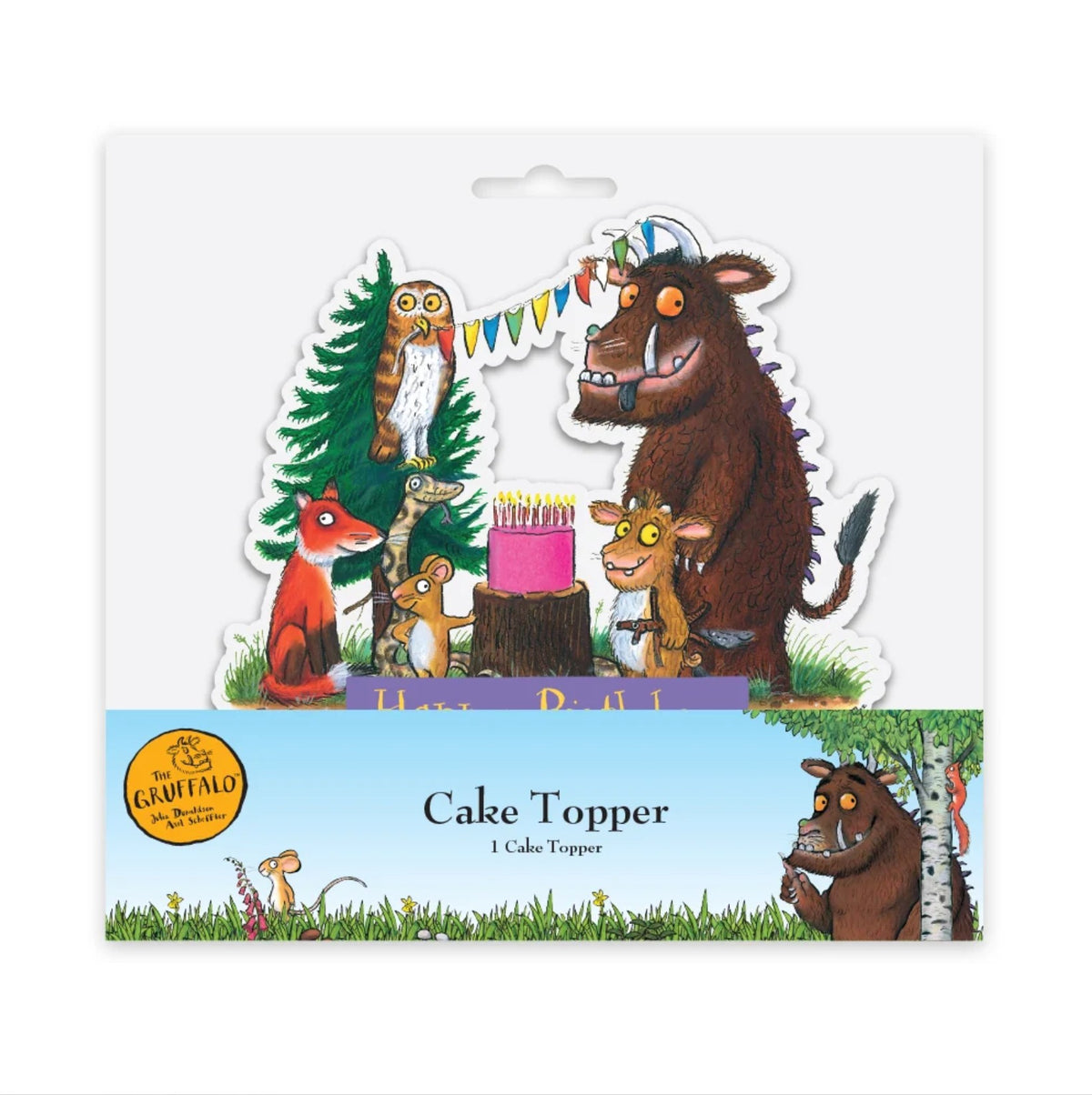 The Gruffalo's Child Happy Birthday Cake Topper