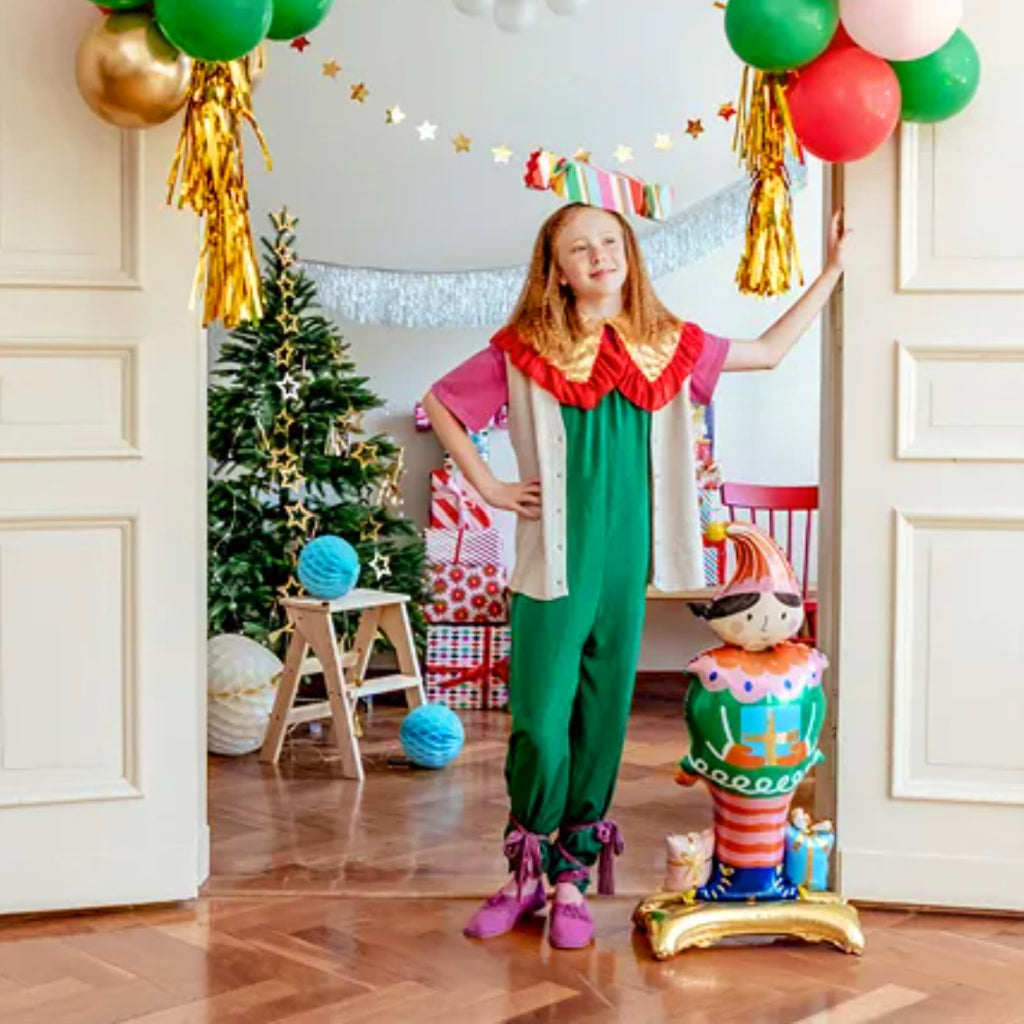 Giant 3D Standing Elf Foil Balloon