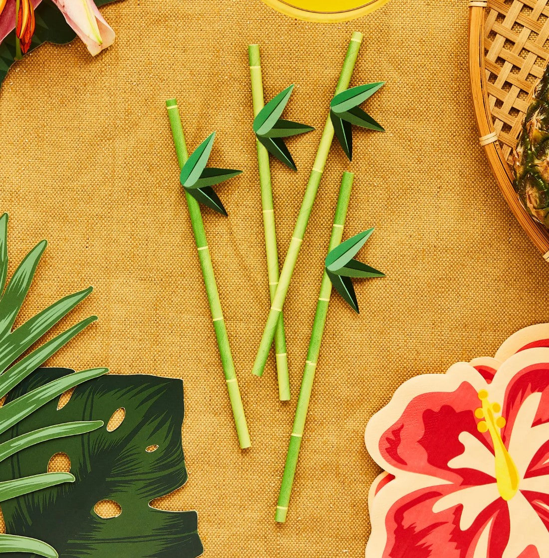 Safari Party Paper Straws x 16