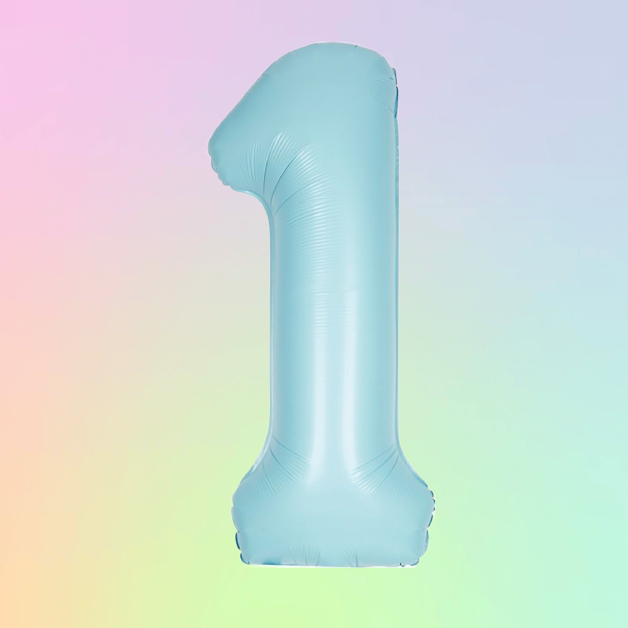 Number 1 Supersize Blue Balloon