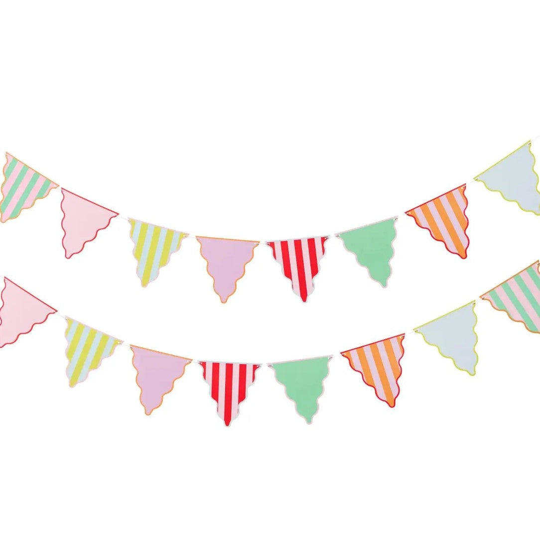 Colourful Party Card Bunting