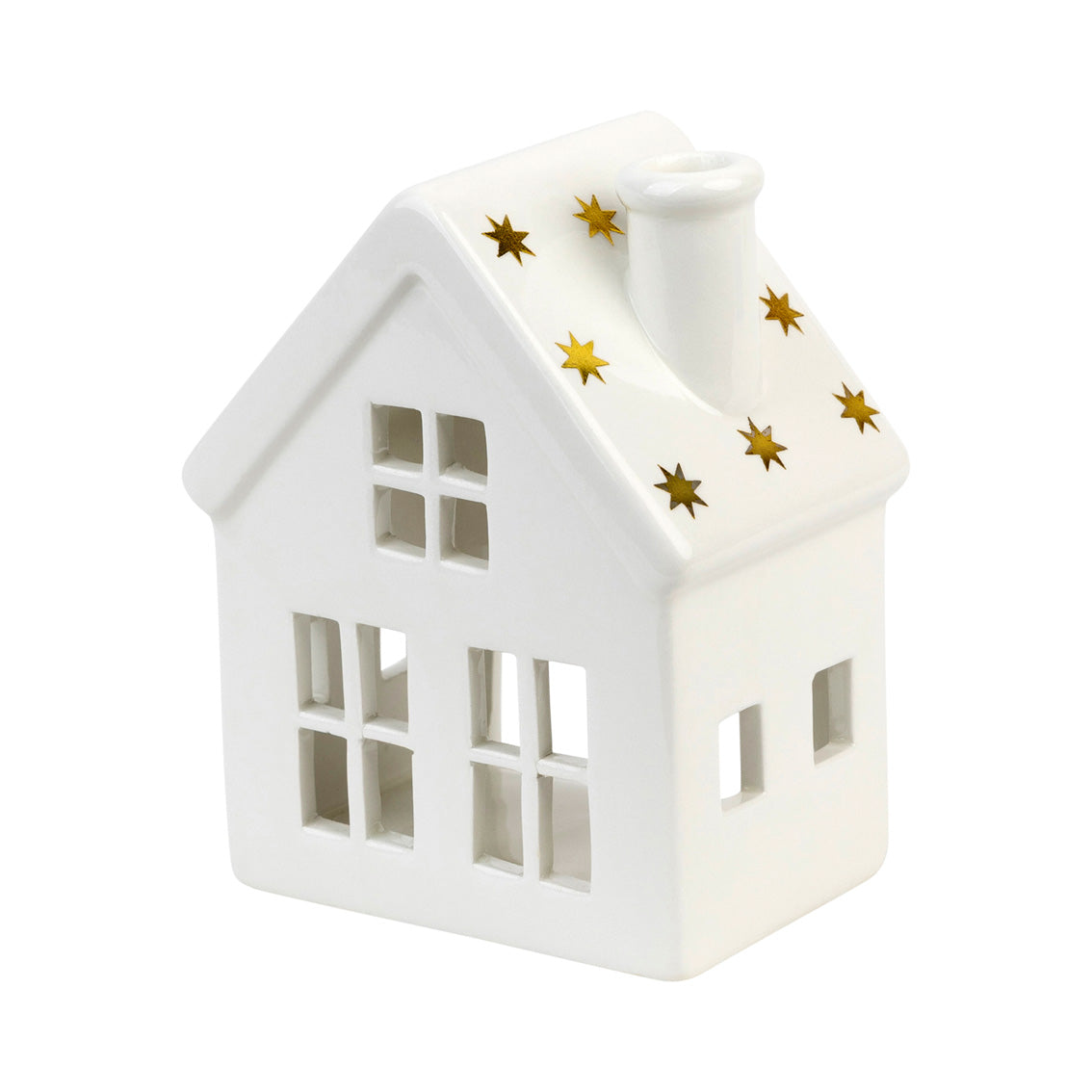 Ceramic House and Advent Candle Set
