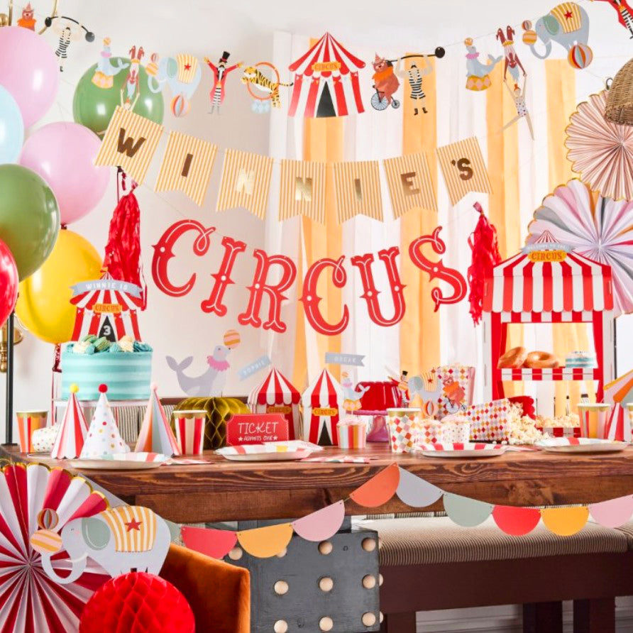 Circus Tent Party Napkins x 16