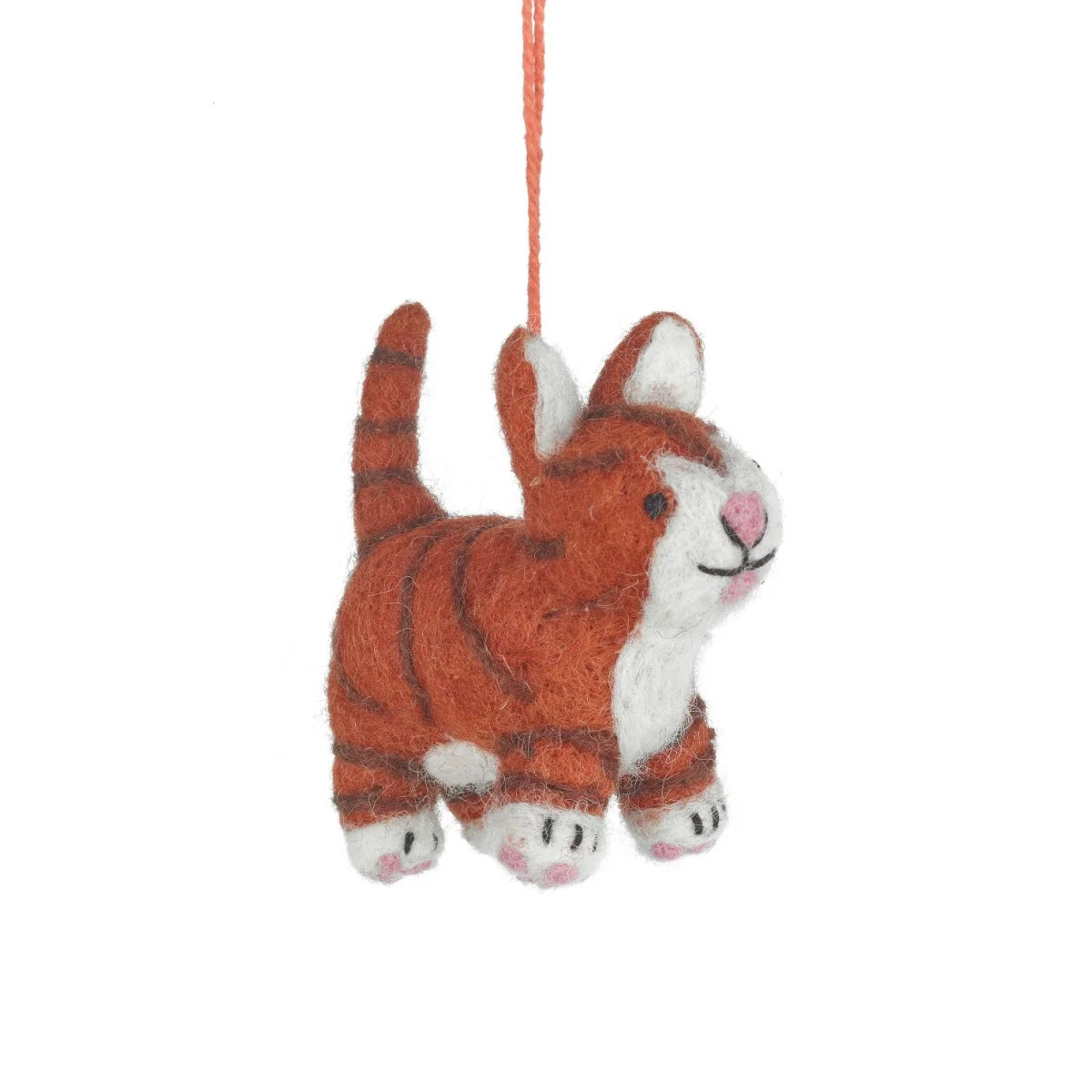 Felt Colin the Cat Hanging Decoration