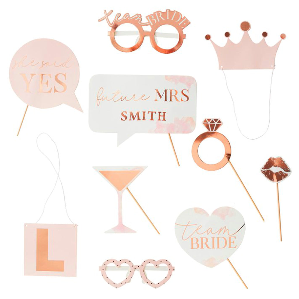 Customisable Hen Party Photo Props