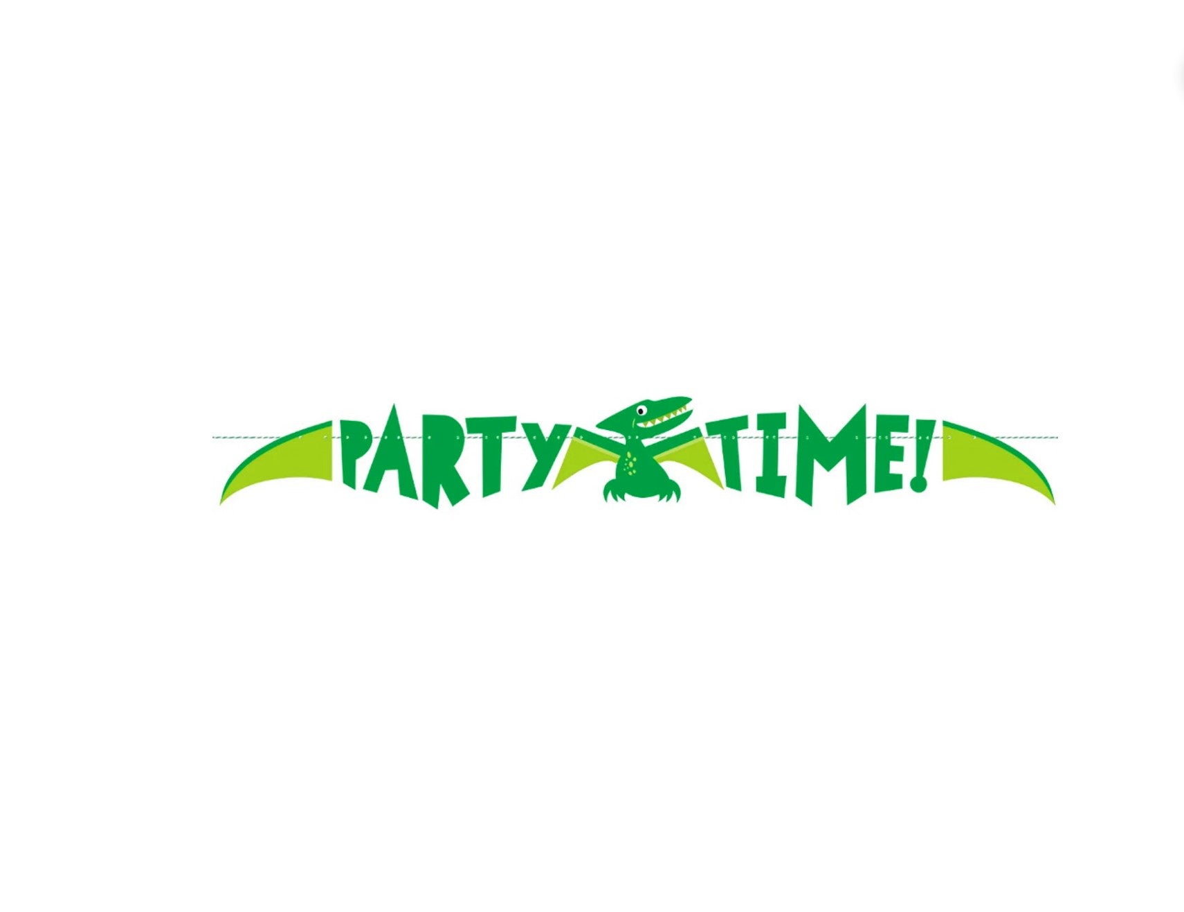 Dinosaur Party Banner