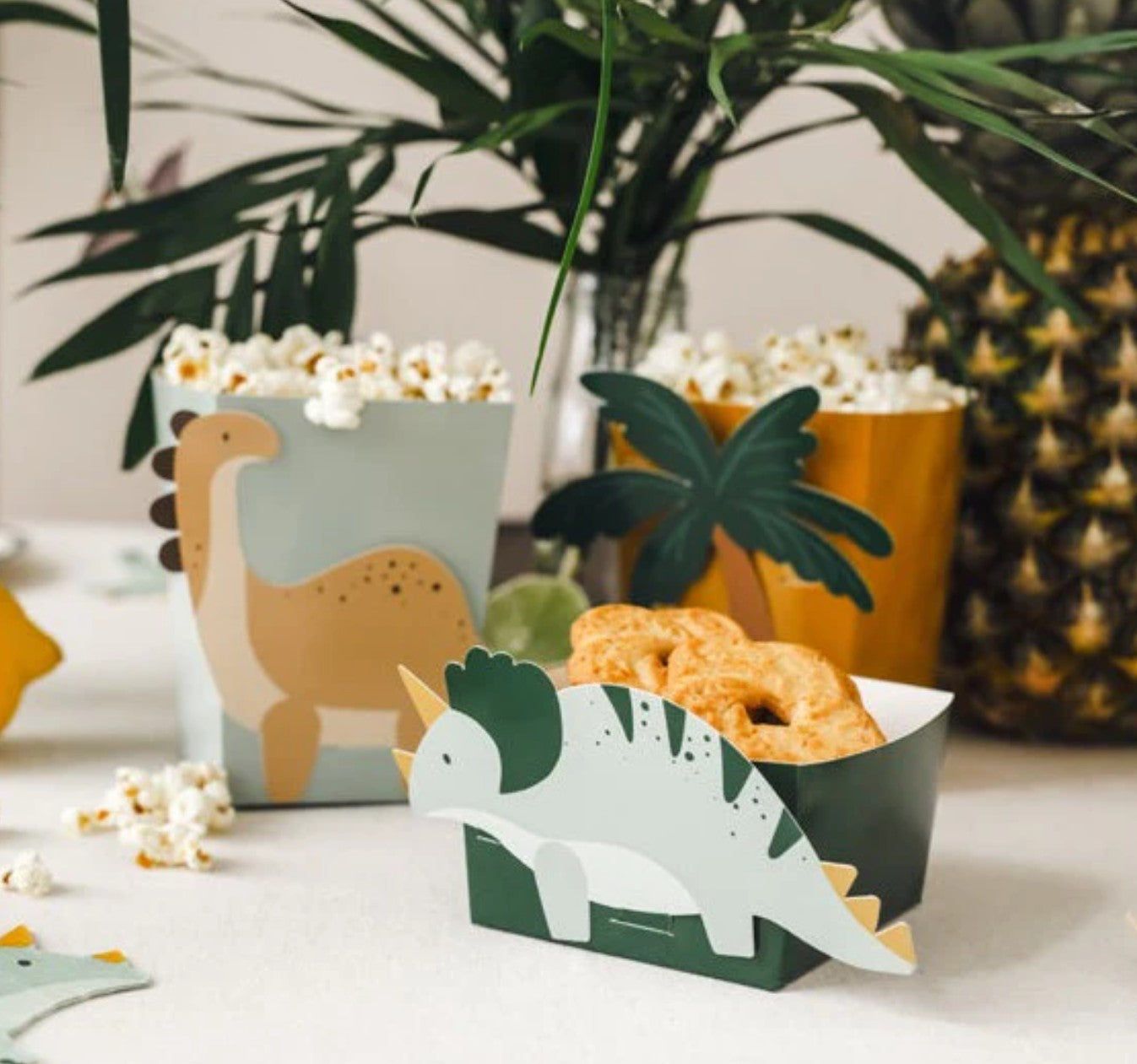 Dinosaur Party Snack Boxes