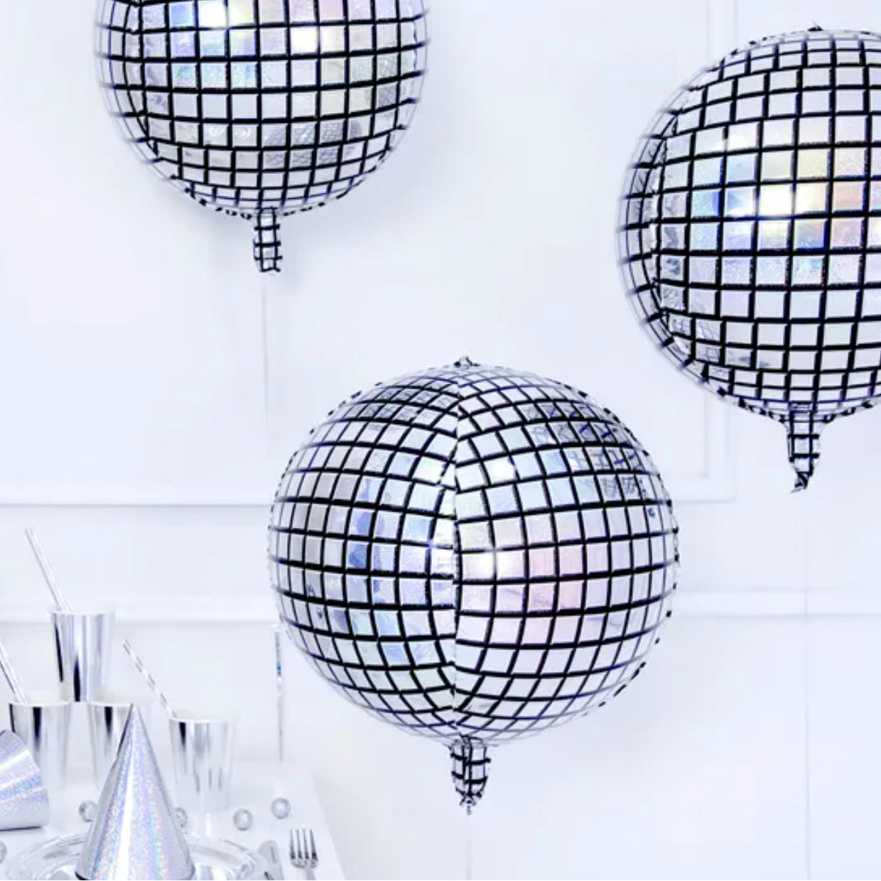 Disco Ball Foil Balloon