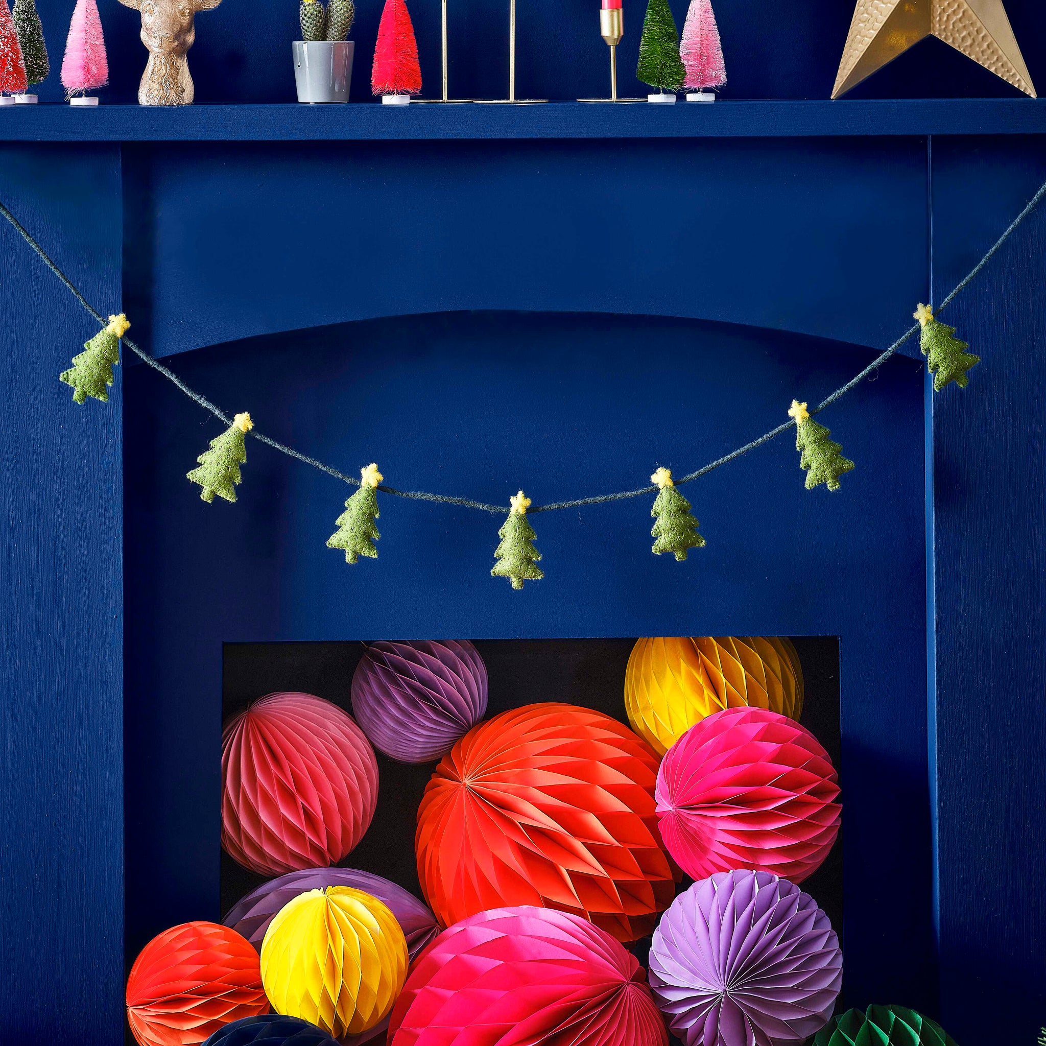 Felt Christmas Tree Bunting