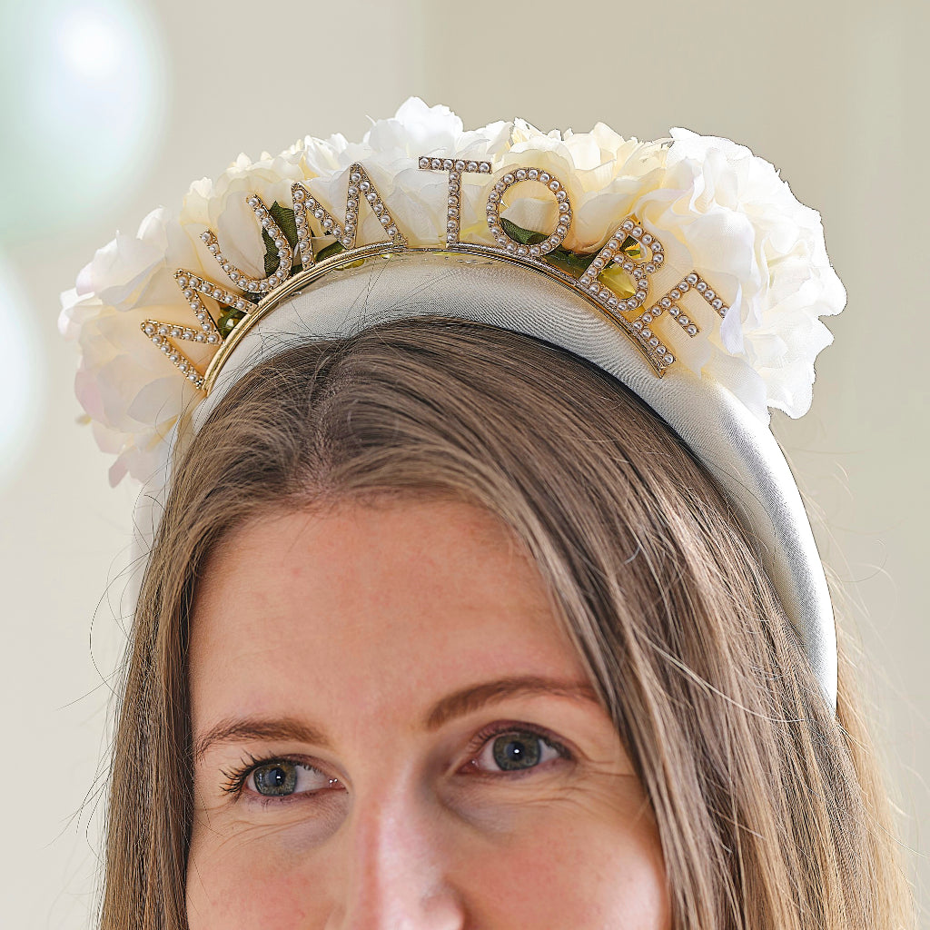 Mum to Be Baby Shower Headband