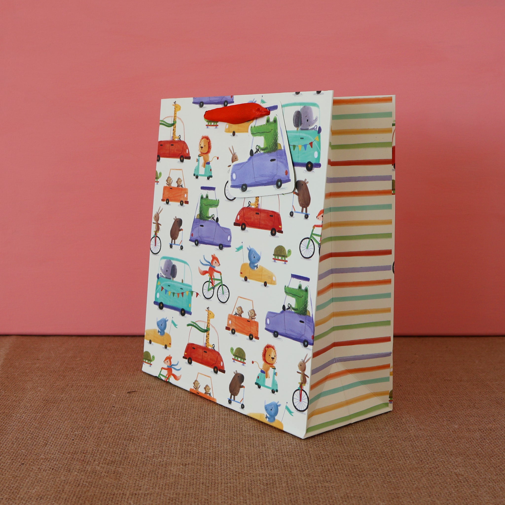 Funky Transport Gift Bag
