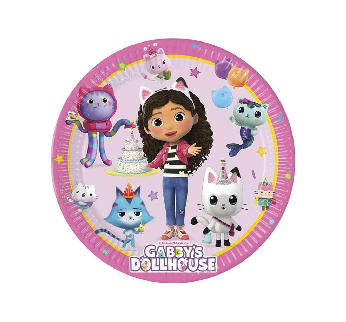 Gabby's Dollhouse Medium Party Plates x 8