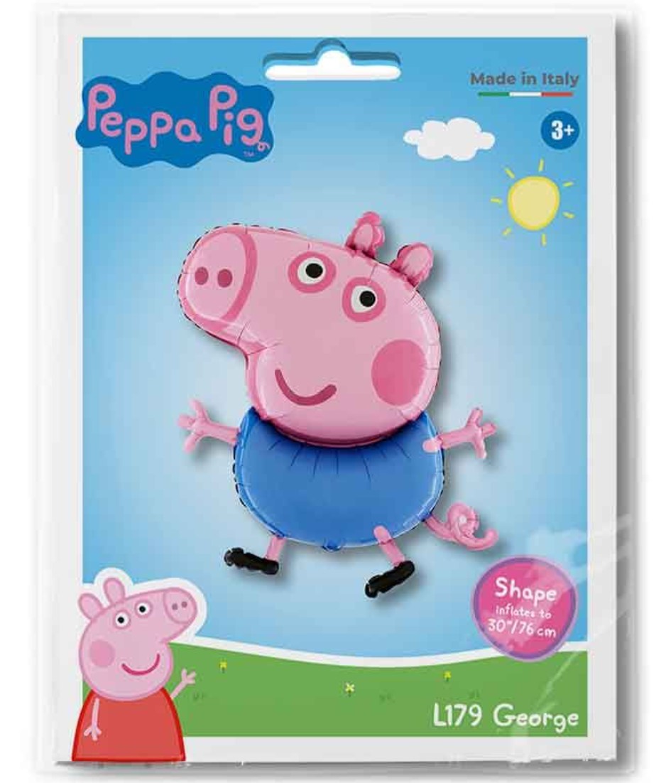 Peppa Pig George Foil Balloon - 30 inch