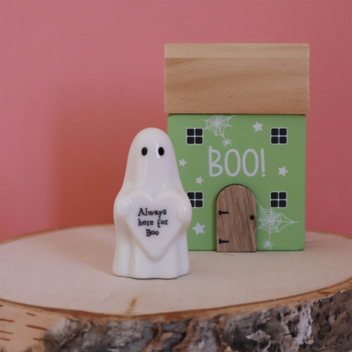 East Of India Porcelain Standing Ghost