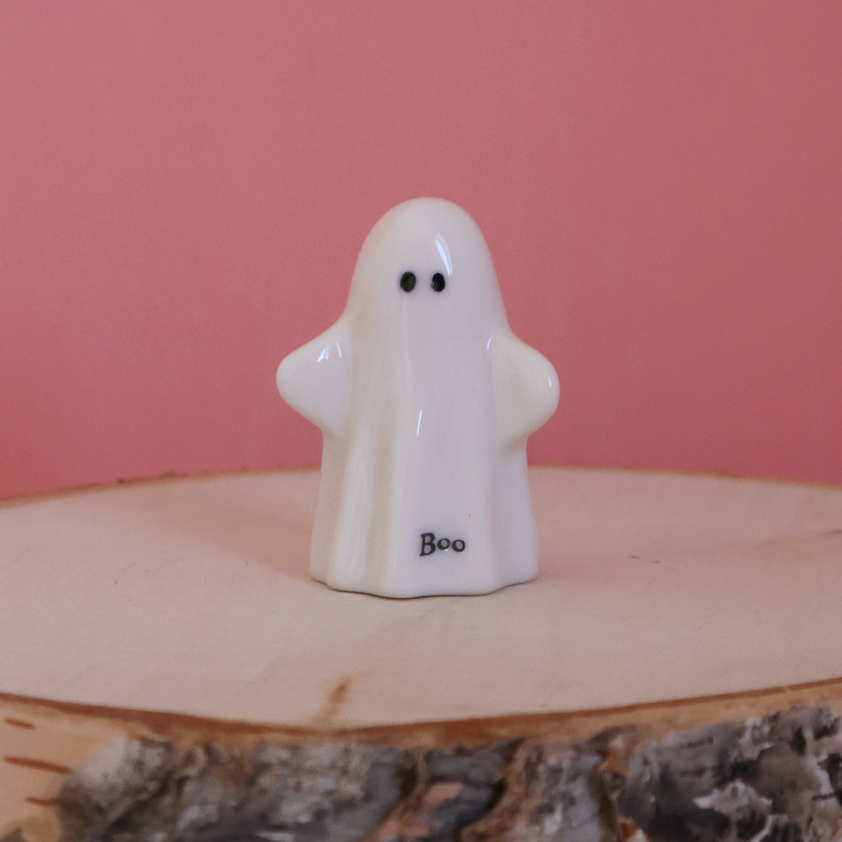 East Of India Porcelain Standing Ghost - Boo