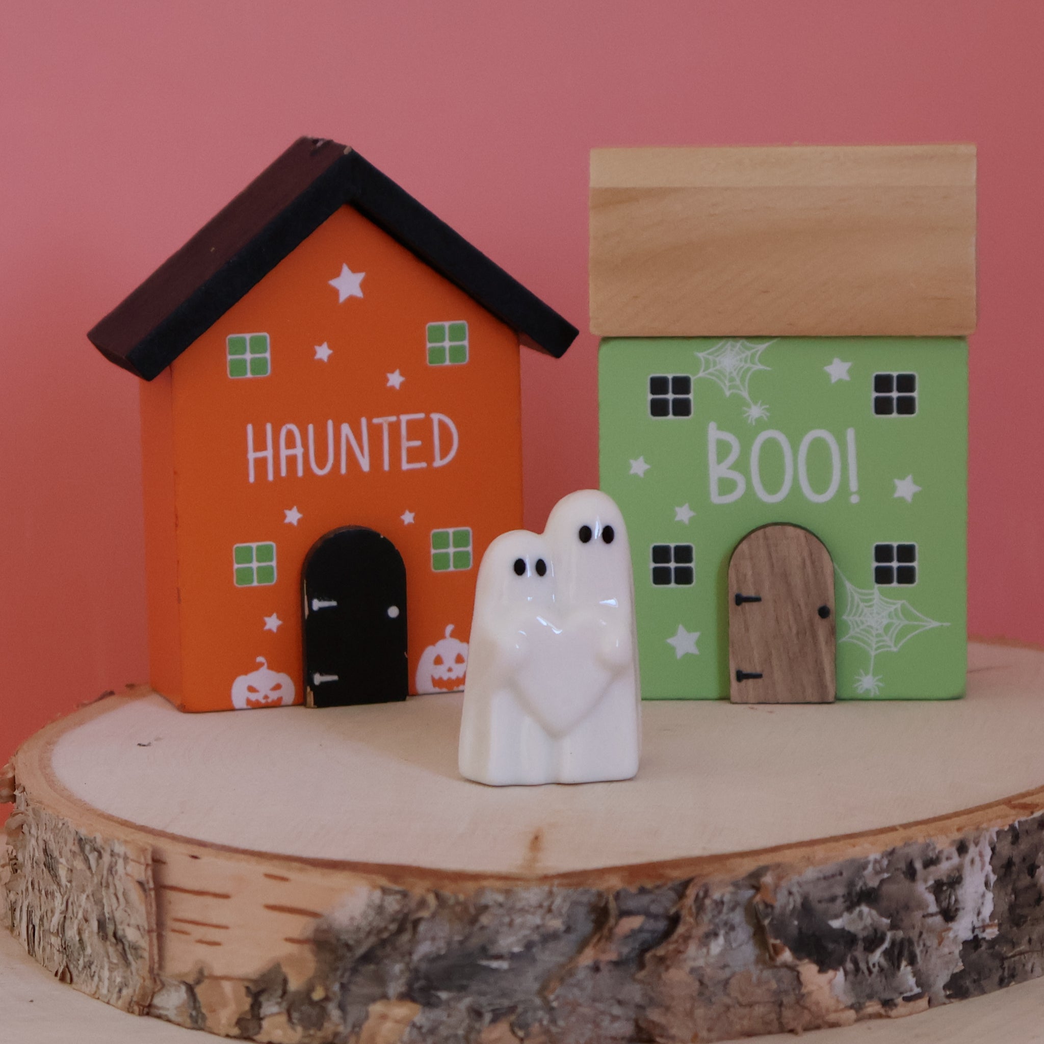 East Of India Porcelain Matchbox Ghosts - Bestie Boos