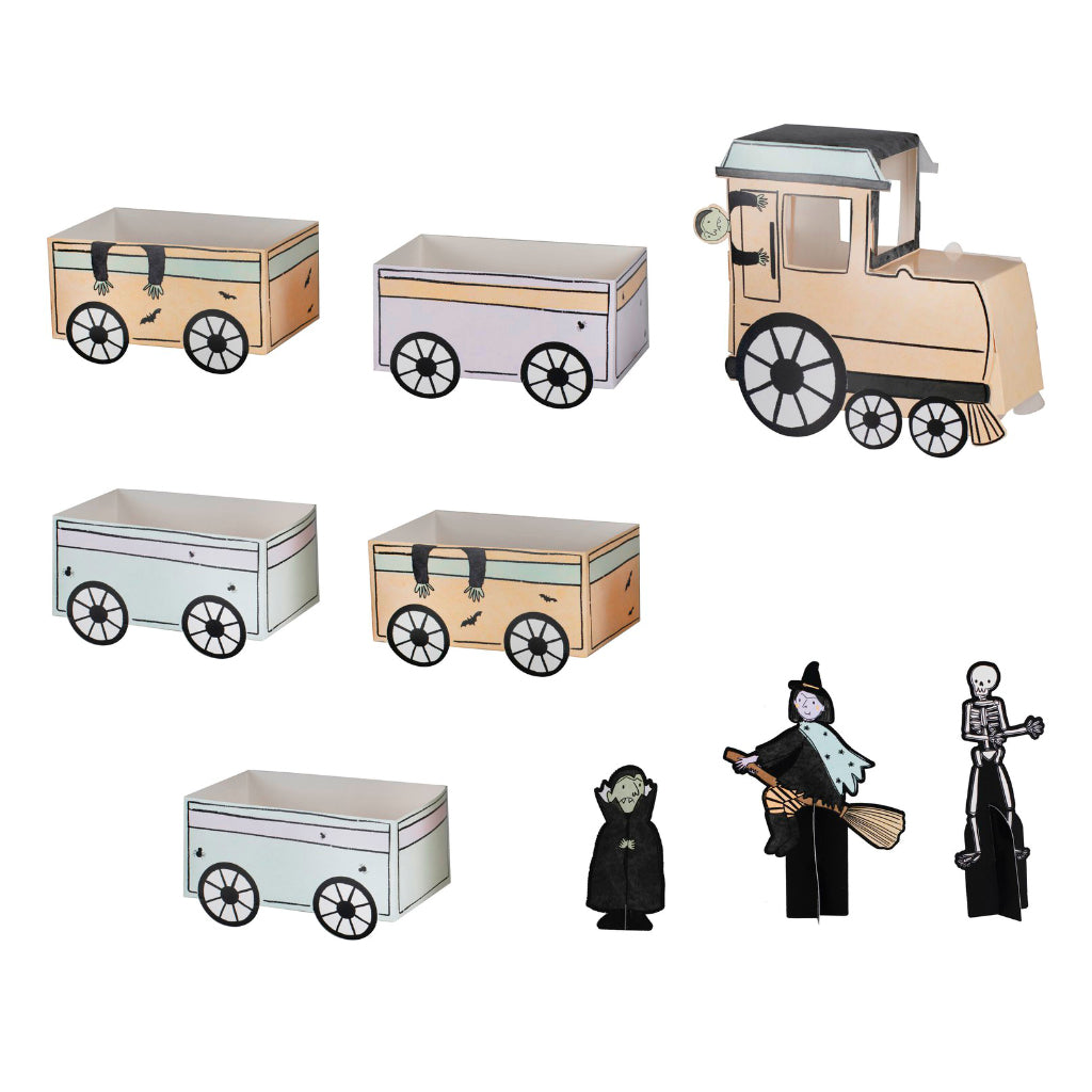 Halloween Ghost Train Treat Stand