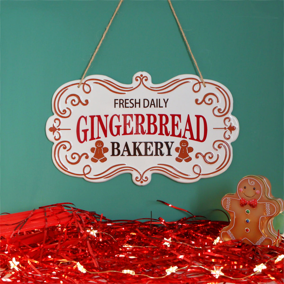 Gingerbread Bakery Hanging Sign