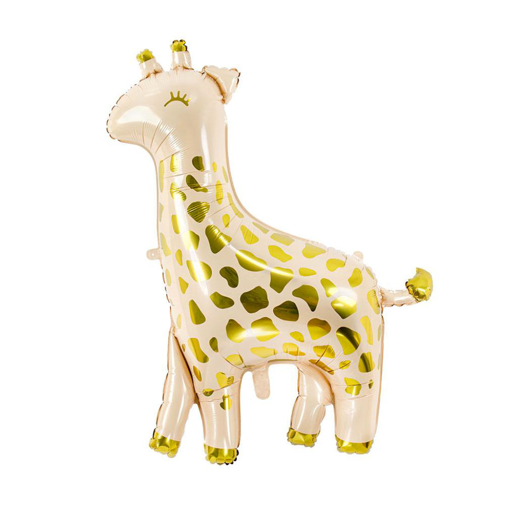 Giraffe Gold Foiled Balloon - 41 inch