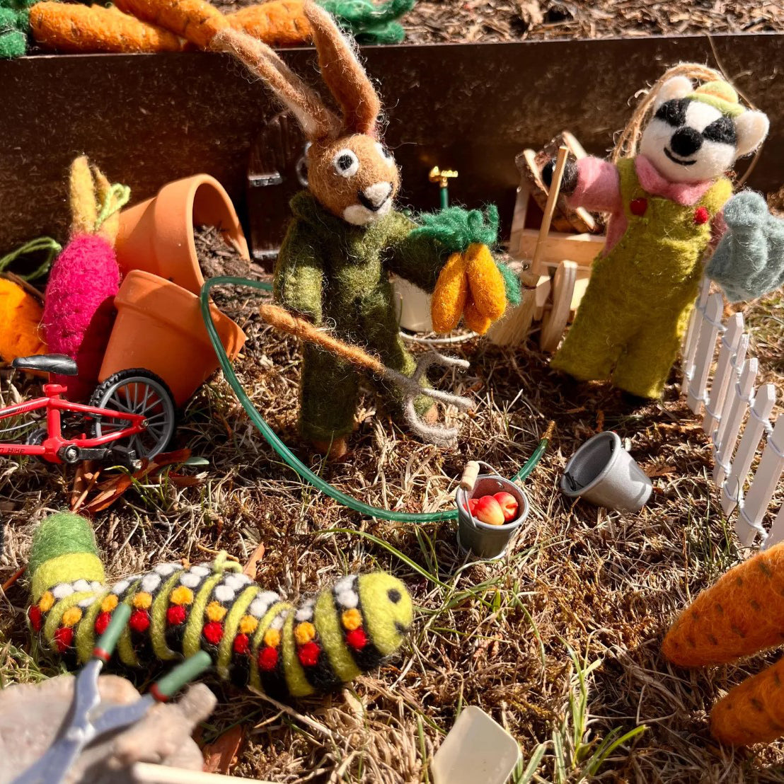 Felt So Good Gus The Gardening Badger