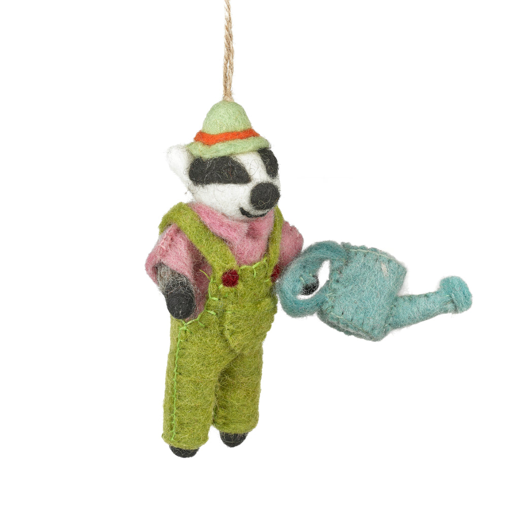 Felt So Good Gus The Gardening Badger