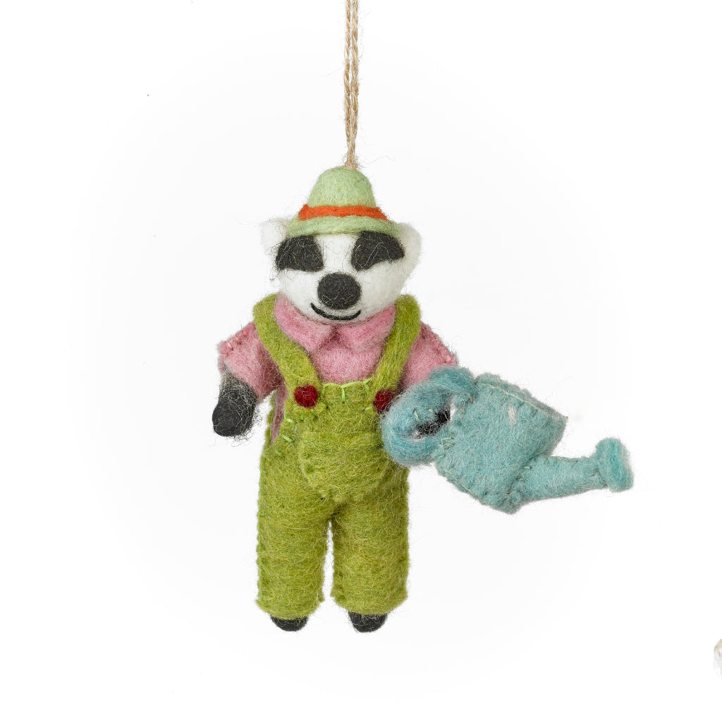 Felt So Good Gus The Gardening Badger