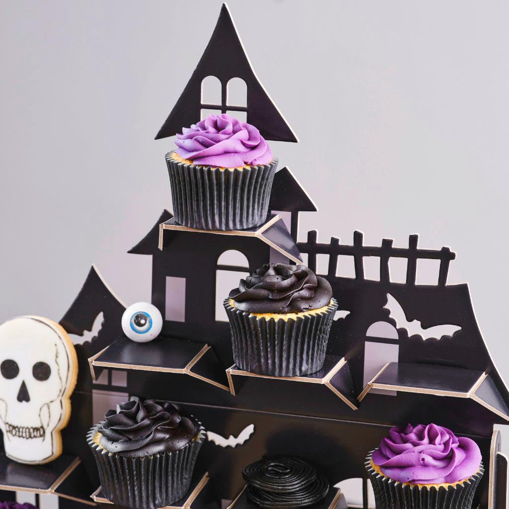 Haunted House Halloween Cake Stand