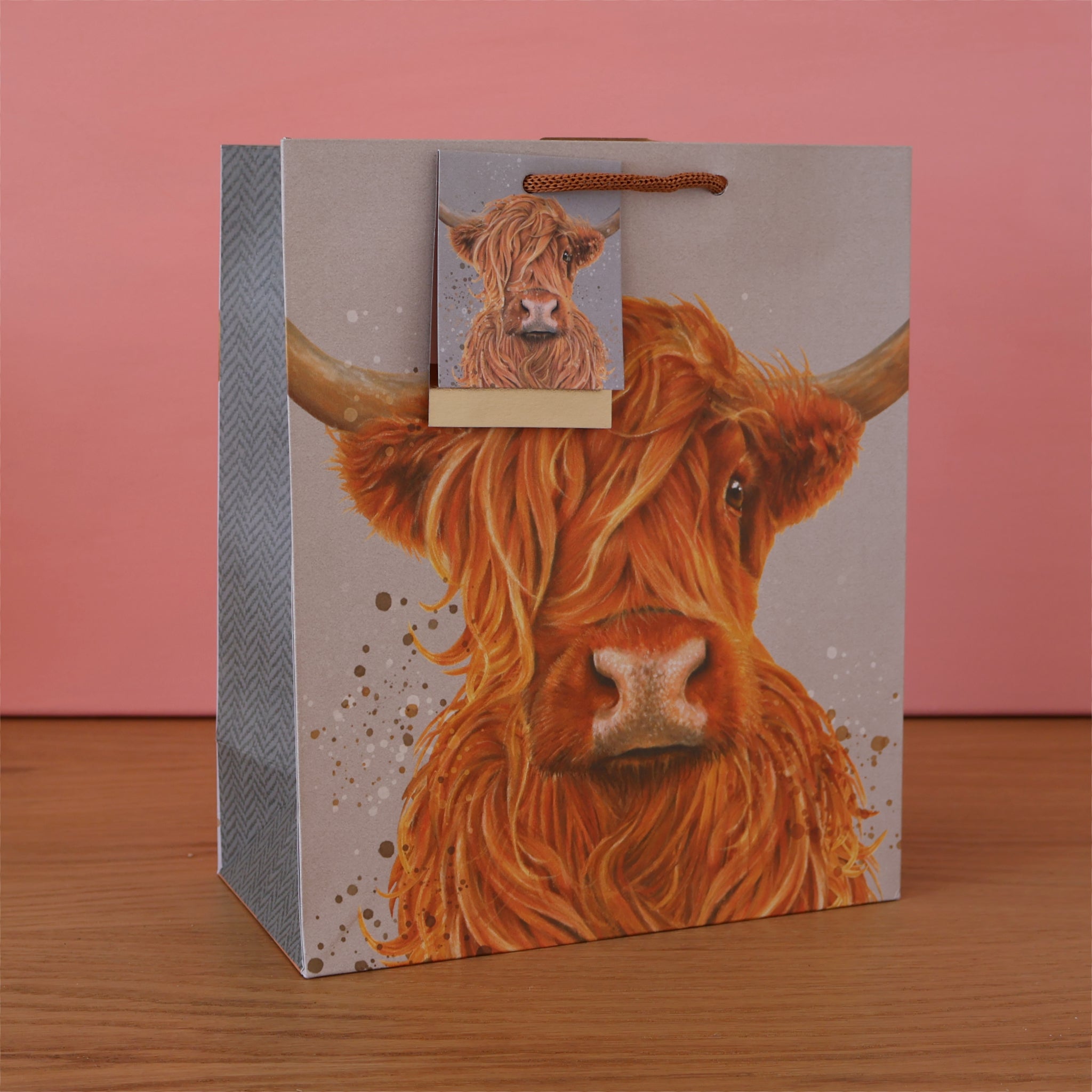 Highland Cow Gift Bag