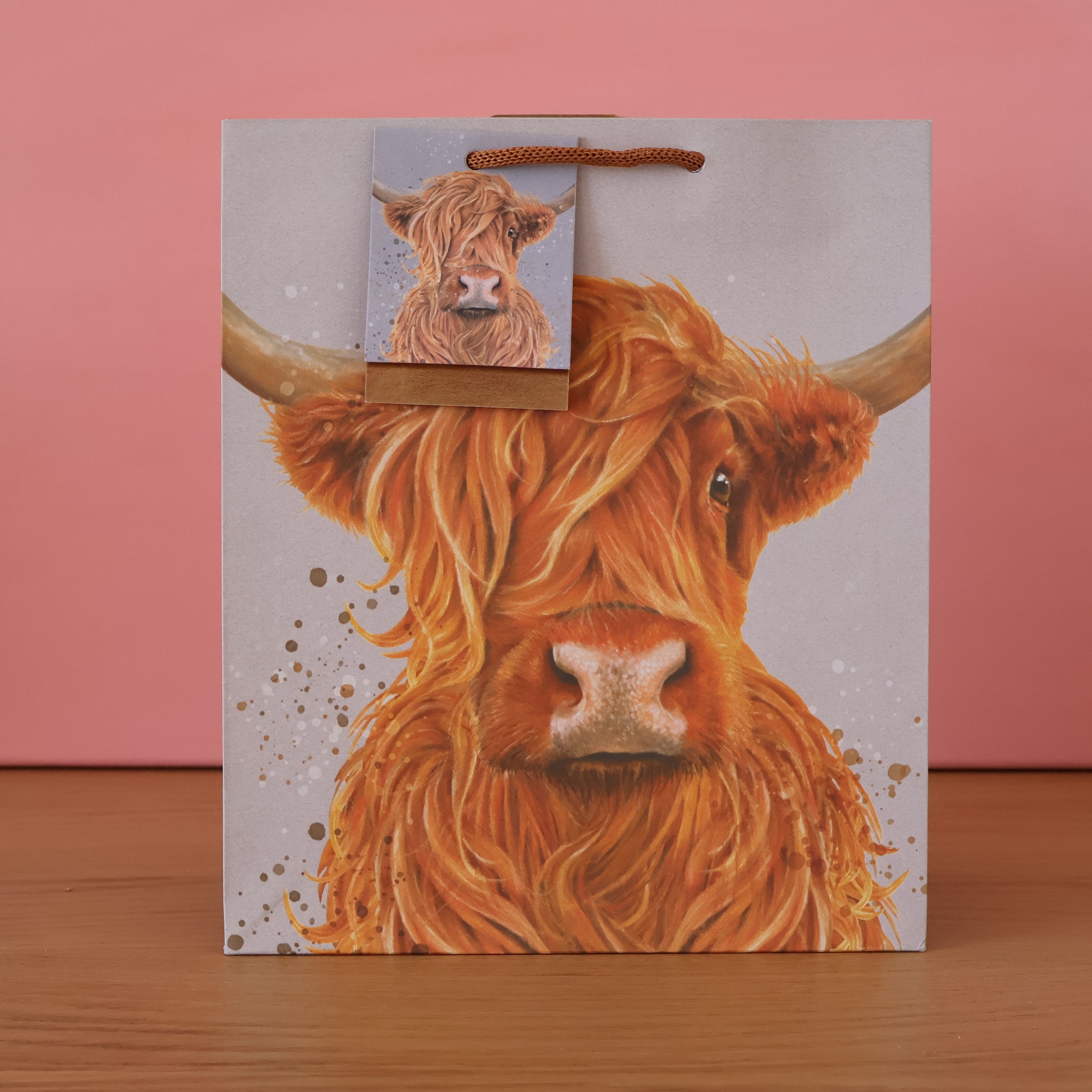 Highland Cow Gift Bag